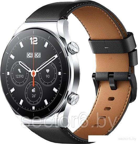 Умные часы Xiaomi Watch S1 (серебристый/черный, международная версия)