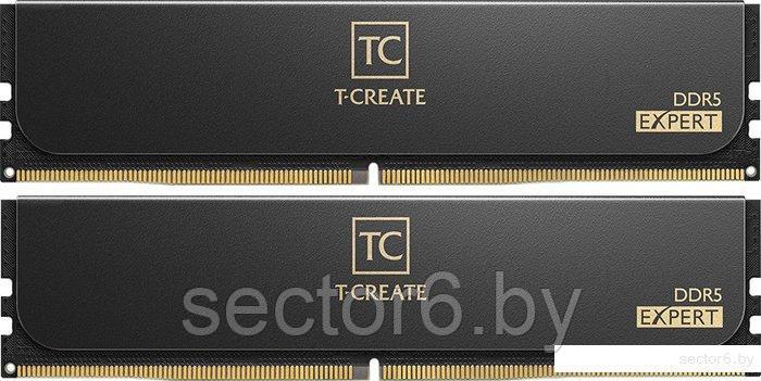 Оперативная память Team T-Create Expert 2x32ГБ DDR5 6000 МГц CTCED564G6000HC34BDC01