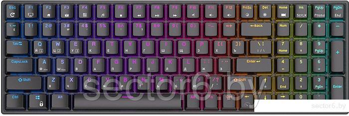 Клавиатура Royal Kludge RK100 RGB (черный, RK Brown)