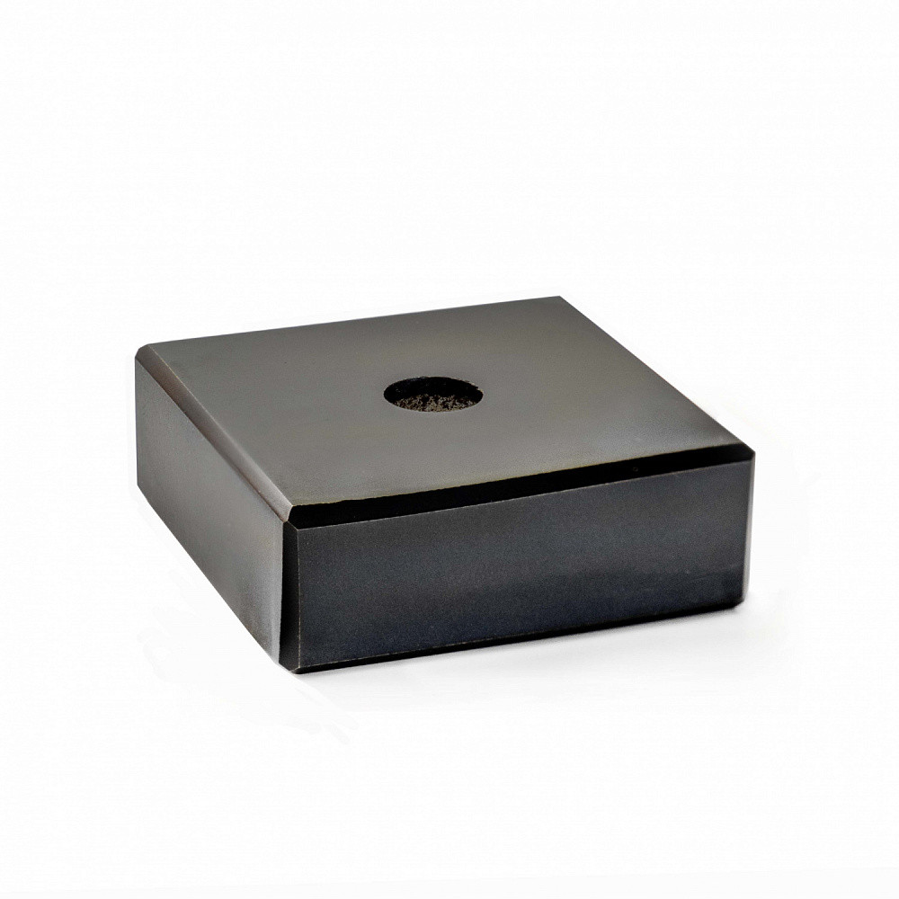 Постамент для фигурок мраморный черный, 5×2 (55×55×20мм) - фото 1 - id-p225264742