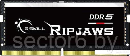 Оперативная память G.Skill Ripjaws 16ГБ DDR5 SODIMM 4800 МГц F5-4800S3434A16GX1-RS, фото 2