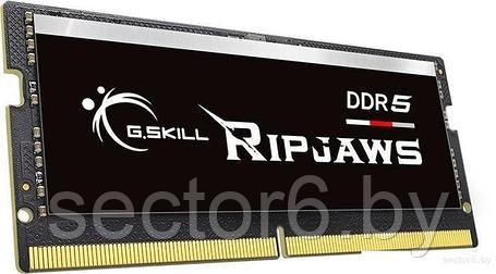 Оперативная память G.Skill Ripjaws 16ГБ DDR5 SODIMM 4800 МГц F5-4800S3434A16GX1-RS, фото 2