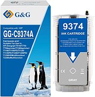 Картридж струйный G&G GG-C9374A серый (130мл) для HP Designjet T610/T770/T790eprinter/T1300eprinter/T1100