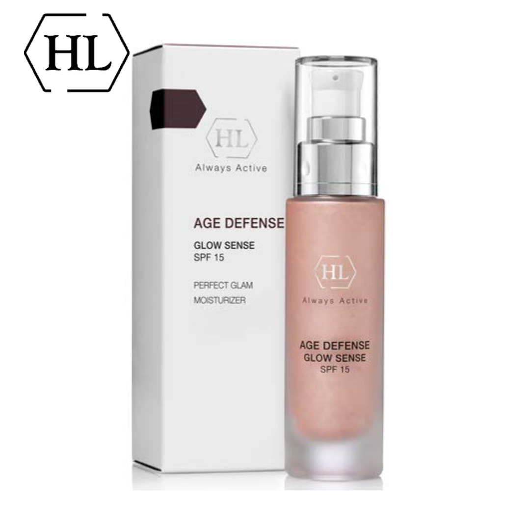 Крем с декоративным эффектом Holy Land Age Defense Glow Sense SPF15 - фото 1 - id-p225265763