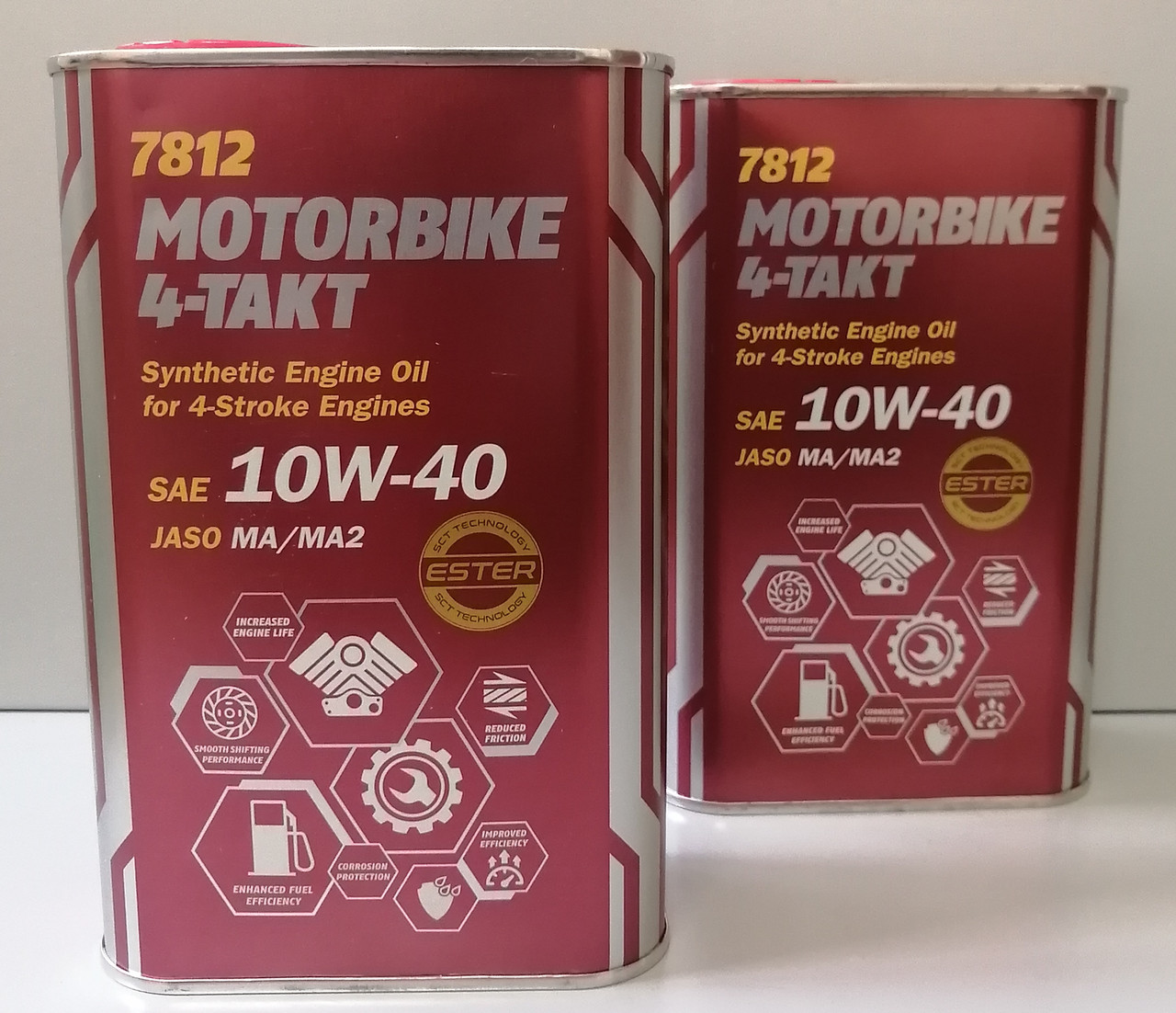 Motorbike 4-Takt 10W-40 MANNOL 7812, 1л MOTO - фото 2 - id-p204004484