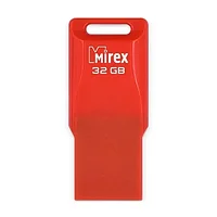 Флеш накопитель 32GB Mirex Mario, USB 2.0, Красный