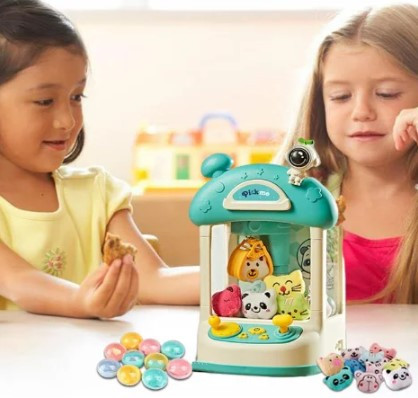 Игровой автомат "Хватайка" с набором игрушек. Аппарат для ловли игрушек, похититель сладостей. - фото 7 - id-p225265832