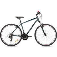 Велосипед AIST Cross 1.0 р.21 2023 (серый) - фото 1 - id-p223922123