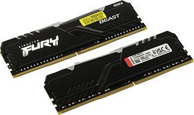 Kingston Fury Beast RGB KF436C17BBAK2/16 DDR4 DIMM 16Gb KIT 2*8Gb PC4-28800 CL17