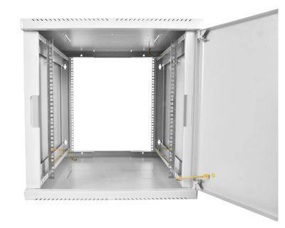 Шкаф коммутационный ЦМО ШРН-М-12.650.1 настенный, металлическая передняя дверь, 12U, 600x650 мм - фото 4 - id-p222819868