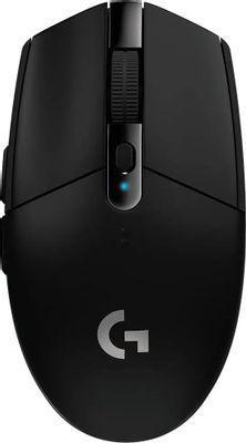 Мышь Logitech G305 Lightspeed, игровая, оптическая, беспроводная, USB, черный [910-005283] - фото 1 - id-p223387702