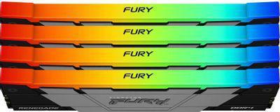 Оперативная память Kingston Fury Renegade KF436C16RB12AK4/64 DDR4 - 4x 16ГБ 3600МГц, DIMM, Ret - фото 3 - id-p223513030
