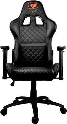 Кресло игровое COUGAR Armor One, на колесиках, эко.кожа, черный [cu-armone-b] - фото 5 - id-p223513178