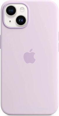 Чехол (клип-кейс) Apple Silicone Case with MagSafe A2910, для Apple iPhone 14, лиловый [mpry3zm/a] - фото 4 - id-p224789275