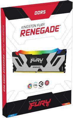 Оперативная память Kingston Fury Renegade Black KF572C38RSA-16 DDR5 - 1x 16ГБ 7200МГц, DIMM, Ret - фото 3 - id-p223609235
