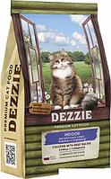 Сухой корм для кошек Dezzie Indoor Adult Cat (для живущих в помещении, с курицей и говядиной) 10 кг