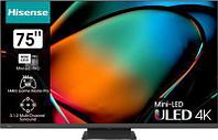 55" Телевизор Hisense 55U8KQ, MiniLED, 4K Ultra HD, темно-серый, СМАРТ ТВ, VIDAA