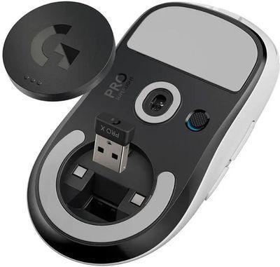Мышь Logitech G PRO X SUPERLIGHT, игровая, оптическая, беспроводная, USB, белый [910-005946] - фото 5 - id-p224514074