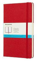 Блокнот MOLESKINE Classic, 240стр, пунктир, твердая обложка, красный [qp066f2]