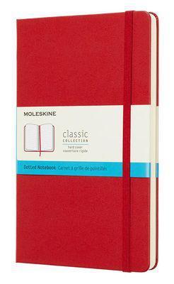 Блокнот MOLESKINE Classic, 240стр, пунктир, твердая обложка, красный [qp066f2] - фото 1 - id-p224834488