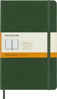 Блокнот MOLESKINE Classic, 240стр, в линейку, твердая обложка, зеленый [qp060k15]