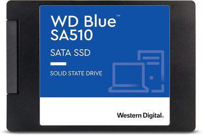 SSD накопитель WD Blue SA510 WDS400T3B0A 4ТБ, 2.5", SATA III, SATA - фото 1 - id-p225127544