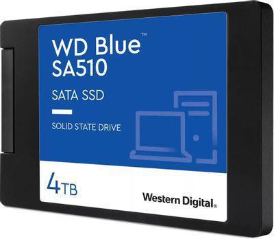 SSD накопитель WD Blue SA510 WDS400T3B0A 4ТБ, 2.5", SATA III, SATA - фото 2 - id-p225127544