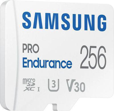 Карта памяти microSDXC UHS-I U3 Samsung PRO Endurance 256 ГБ, 100 МБ/с, Class 10, MB-MJ256KA, 1 шт., - фото 3 - id-p224535575