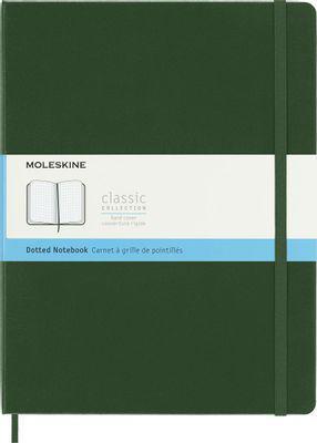 Блокнот MOLESKINE Classic, 192стр, пунктир, твердая обложка, зеленый [qp093k15] - фото 1 - id-p224834492