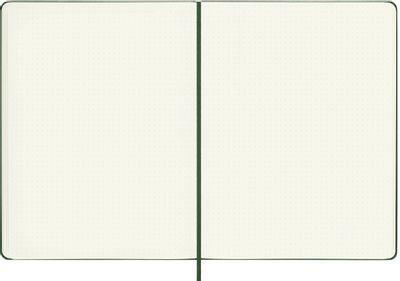 Блокнот MOLESKINE Classic, 192стр, пунктир, твердая обложка, зеленый [qp093k15] - фото 4 - id-p224834492