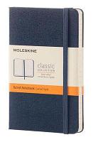 Блокнот Moleskine CLASSIC, 192стр, в линейку, твердая обложка, синий сапфир [mm710b20]