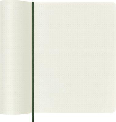 Блокнот Moleskine Classic Soft, 192стр, пунктир, мягкая обложка, зеленый [qp624k15] - фото 4 - id-p224834498