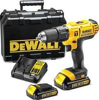 Ударная дрель-шуруповерт DeWALT DCD776S2-ZA, 1.5Ач, с двумя аккумуляторами