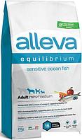 Сухой корм для собак Alleva Equilibrium Sensitive Ocean Fish Mini/Medium (с рыбой для собак с чувствительным