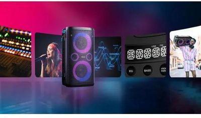 Музыкальный центр Hisense Party Rocker One, 300Вт, с караоке, Bluetooth, FM, USB, черный - фото 6 - id-p224553801