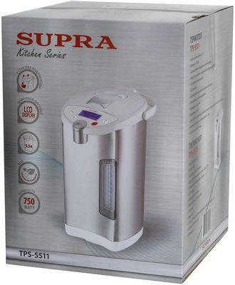 Термопот Supra TPS-5511, серебристый - фото 3 - id-p224652916