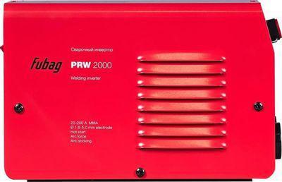 Сварочный аппарат FUBAG PRW 2000, инвертор [41132] - фото 4 - id-p224652923