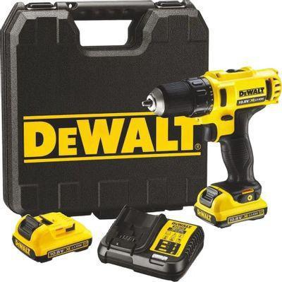 Дрель-шуруповерт DeWALT DCD710D2-QW, 2Ач, с двумя аккумуляторами - фото 1 - id-p224999979