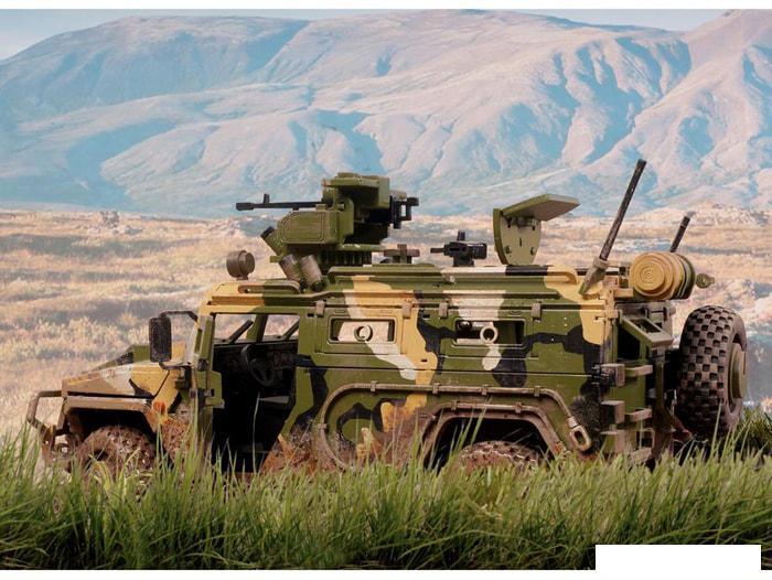 3Д-пазл Армия России Бронеавтомобиль AR-TIG - фото 7 - id-p224842358