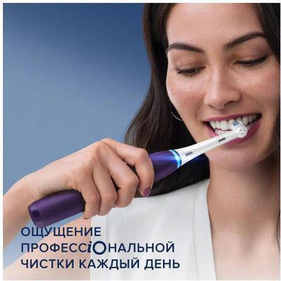 Электрическая зубная щетка Oral-B iO Series 8N Set + extra brushead насадки для щётки: 3шт, цвет:черный - фото 9 - id-p224652940