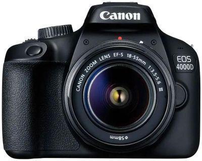Зеркальный фотоаппарат Canon EOS 4000D kit ( Ef-S 18-55mm f/3.5-5.6), черный - фото 4 - id-p224652973