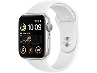 APPLE Watch SE GPS 44mm Silver Aluminium Case with Blue Sport Band