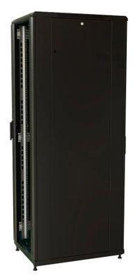 Шкаф серверный WRLINE WR-TT-3761-AS-RAL9004 напольный, стеклянная передняя дверь, 37U, 600x1833x1000 мм - фото 2 - id-p224653082