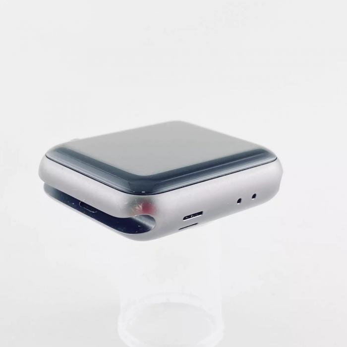 Apple Watch Series 3 GPS, 38mm Space Grey Aluminium Case with Black Sport, Band, Model A1858 (Восстановленный) - фото 4 - id-p225128928