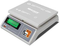 Весы фасов. Mertech M-ER 326AFU-15.1 LCD белый (3060)