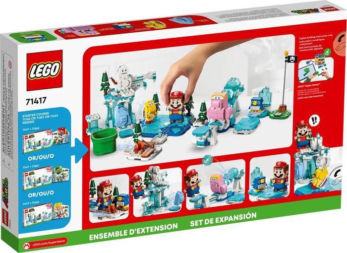 Конструктор LEGO Super Mario 71417 Дополнительный набор: Снежное приключение Флипруса - фото 2 - id-p225149501