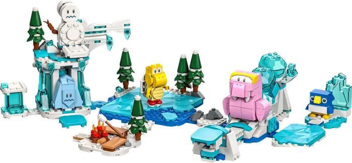 Конструктор LEGO Super Mario 71417 Дополнительный набор: Снежное приключение Флипруса - фото 3 - id-p225149501