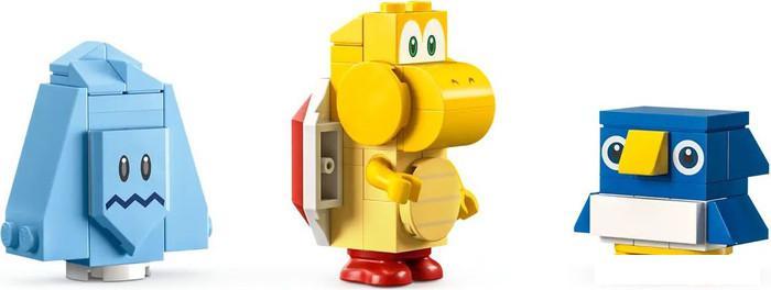 Конструктор LEGO Super Mario 71417 Дополнительный набор: Снежное приключение Флипруса - фото 4 - id-p225149501