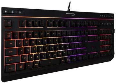 Клавиатура HYPERX Alloy Core RGB, USB, черный [4p4f5aa#aba] - фото 2 - id-p224788913