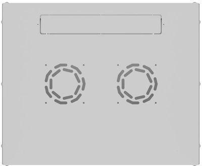 Шкаф коммутационный NTSS NTSS-WL12U5560GS настенный, стеклянная передняя дверь, 12U, 635x770x600 мм - фото 4 - id-p224788945